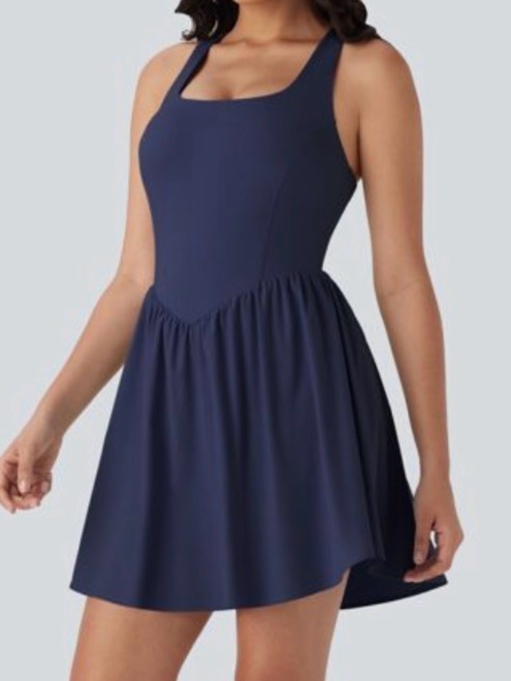 Halara Active Dress with built in shorts